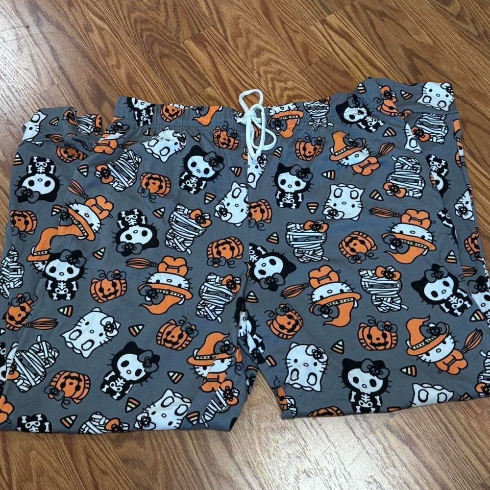 Hello kitty Halloween pajama pants